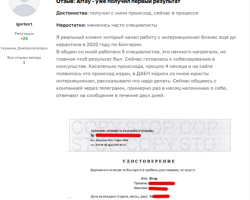 international business отзыв